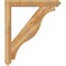 Ekena Millwork Funston Arts & Crafts Rough Sawn Bracket, Western Red Cedar, 4"W x 36"D x 42"H BKT04X36X42FST03RWR - alternate 4